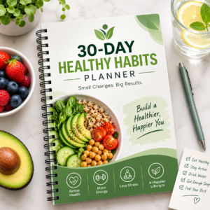 30-Day Healthy Habits Planner