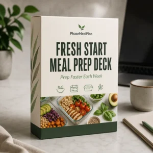 Fresh Start Meal Prep Deck